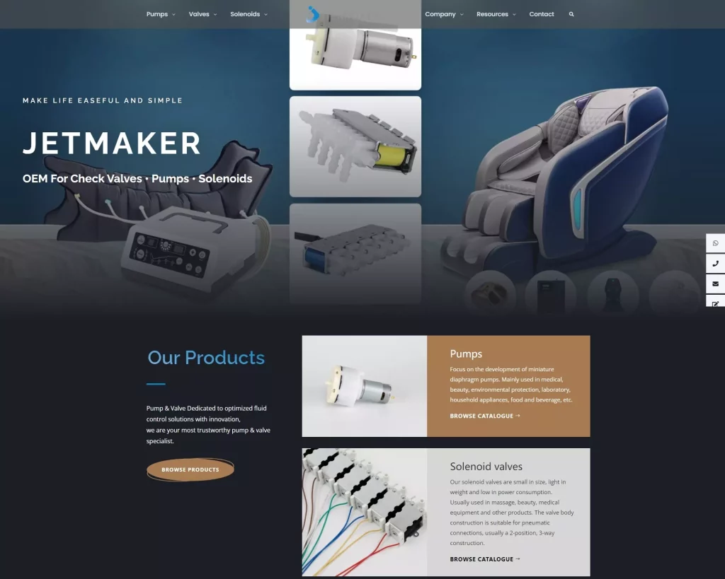 伽太科技 网站预览