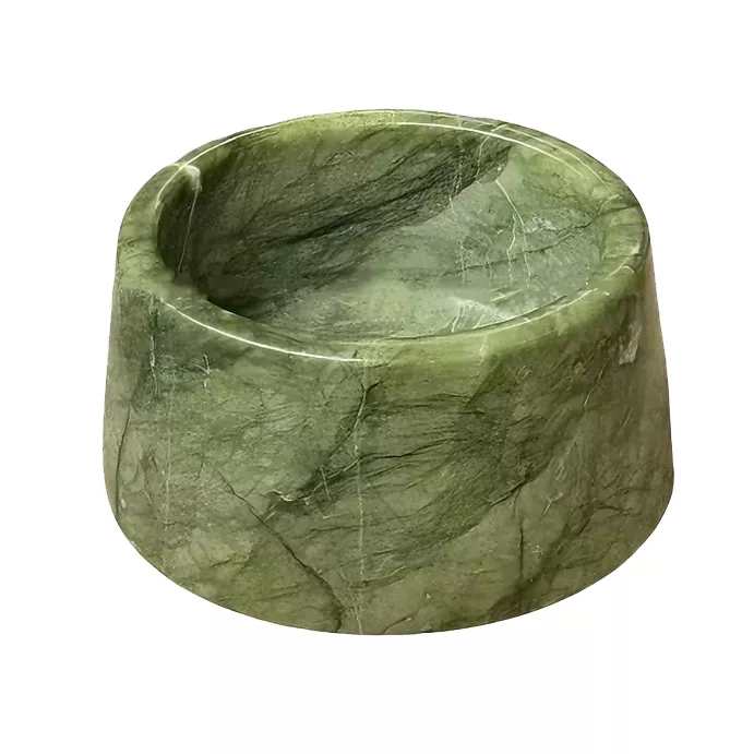 green marble pet bowl 800