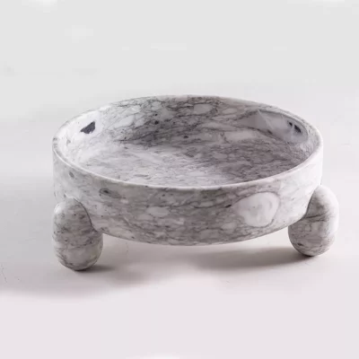 grey elevate dog bowl1