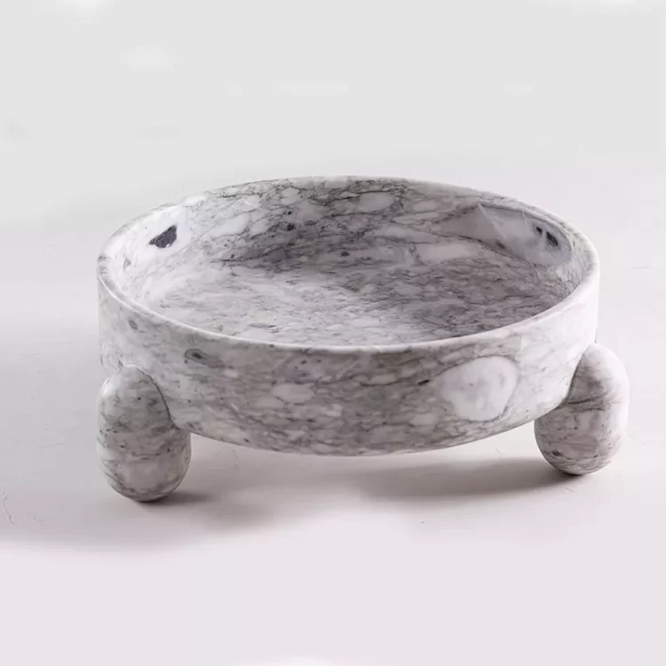 grey elevate dog bowl1