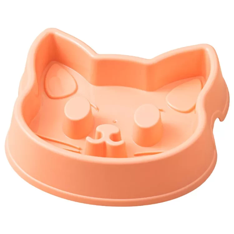 pink plastic beautiful dog bowls