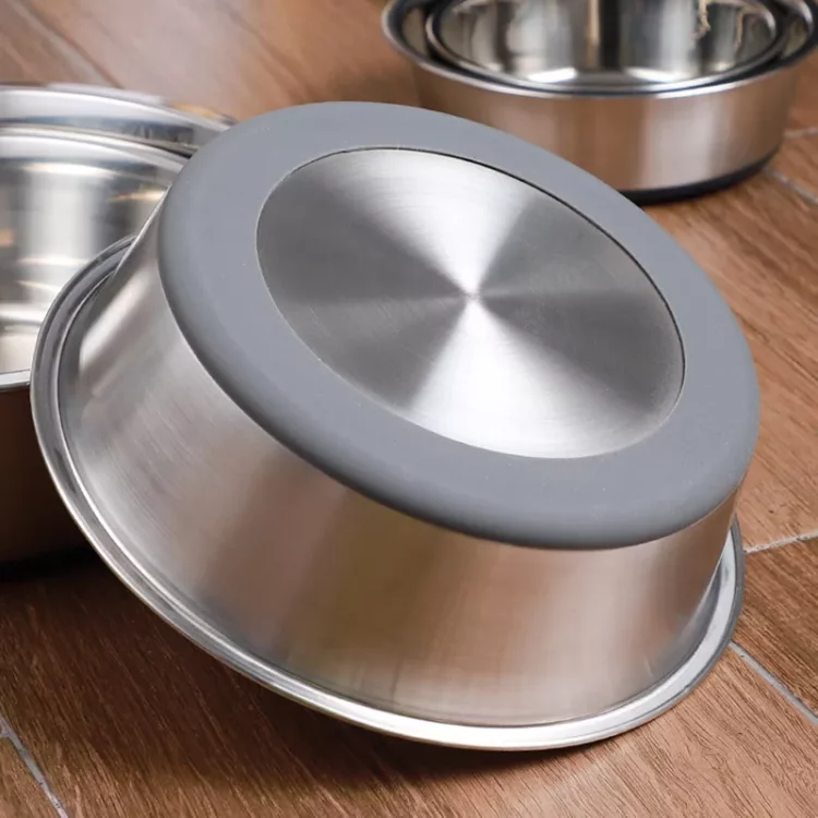 stainless steel water bowl for dogs1
