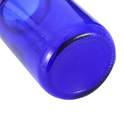 cobalt blue glass pill bottle 03