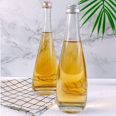 glass juice bottles with lids