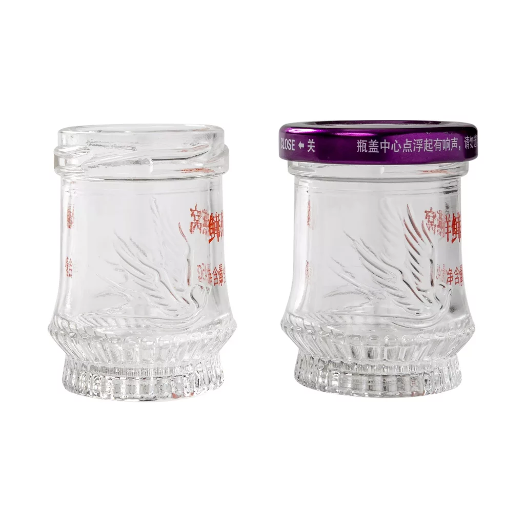 50ml Glass Bird Nest Bottle