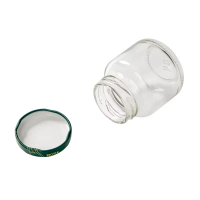 75ml round glass bottle